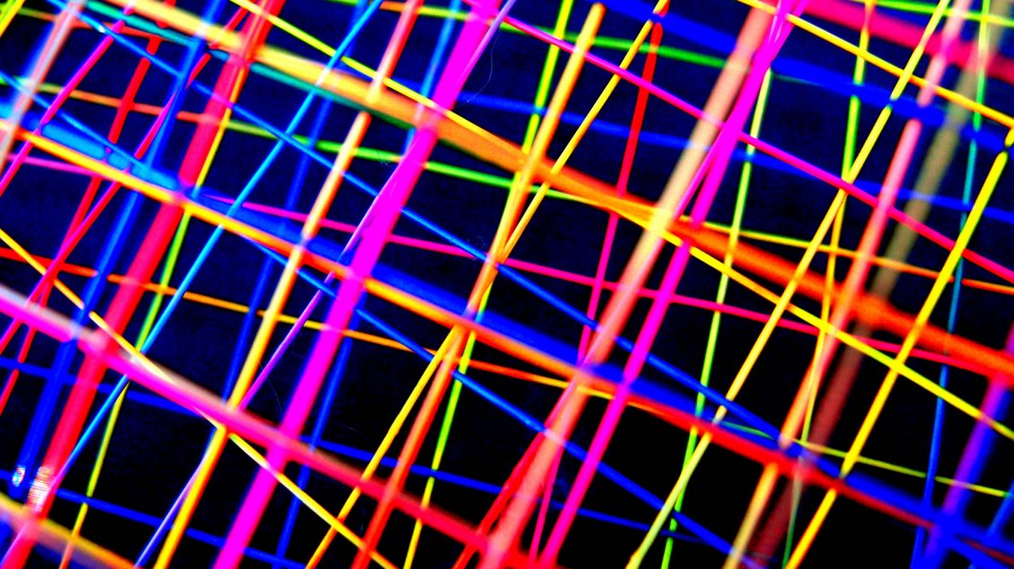 Download Wallpaper Colorful lines - Abstract 3D wallpaper