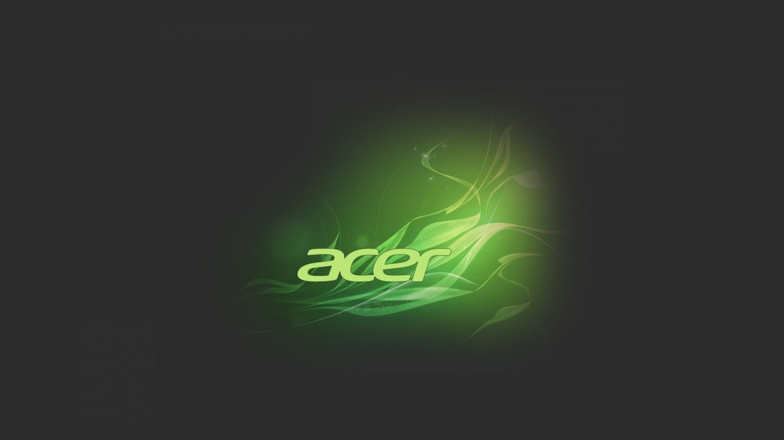 Download Wallpaper Green and black Acer logo wallpaper