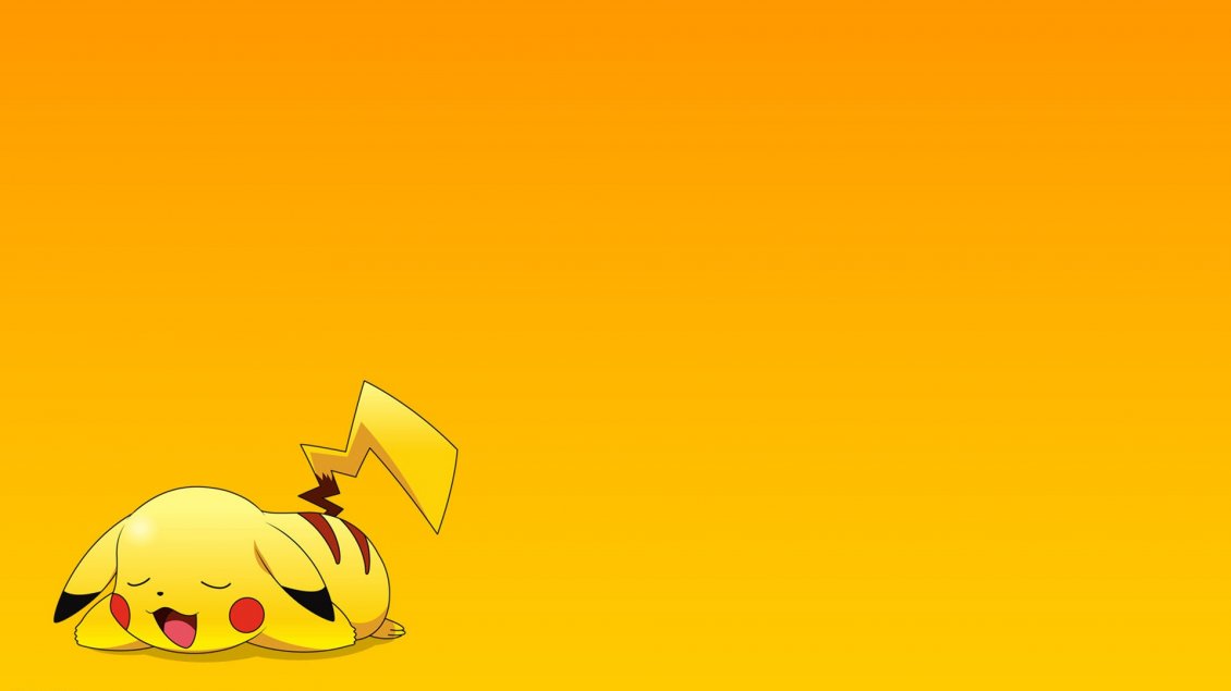 Download Wallpaper Yellow pikachu - Cartoon Character