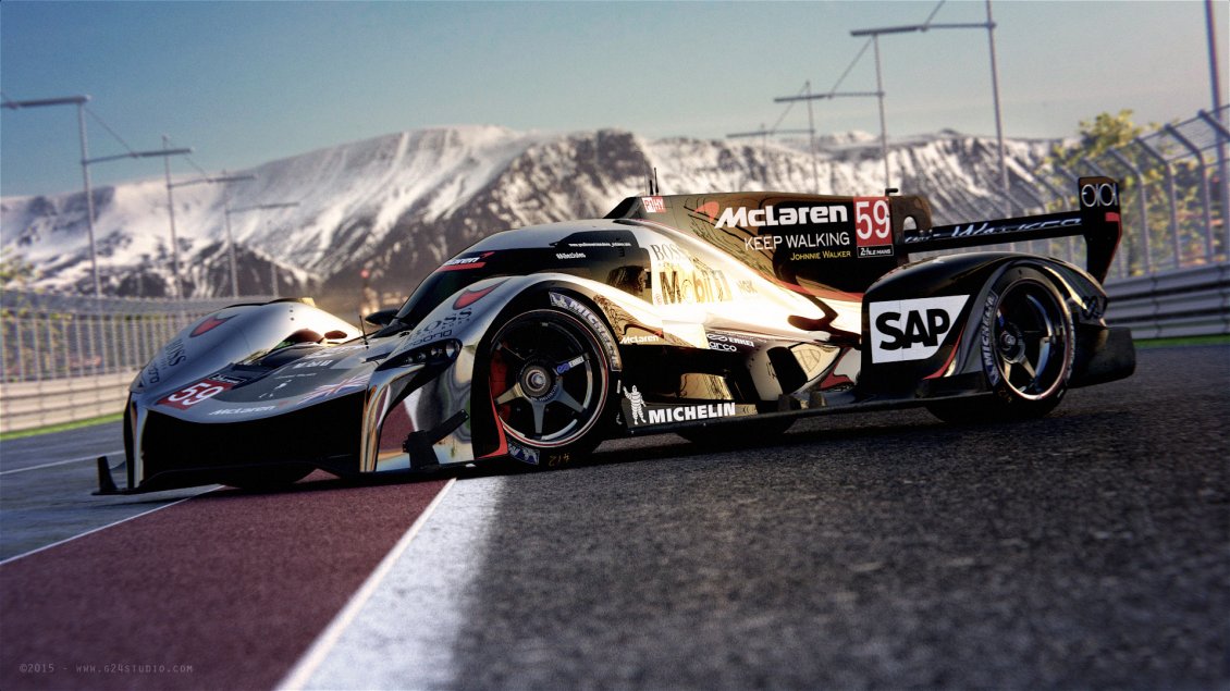 Download Wallpaper McLaren LMP1 Concept - Formula 1 car