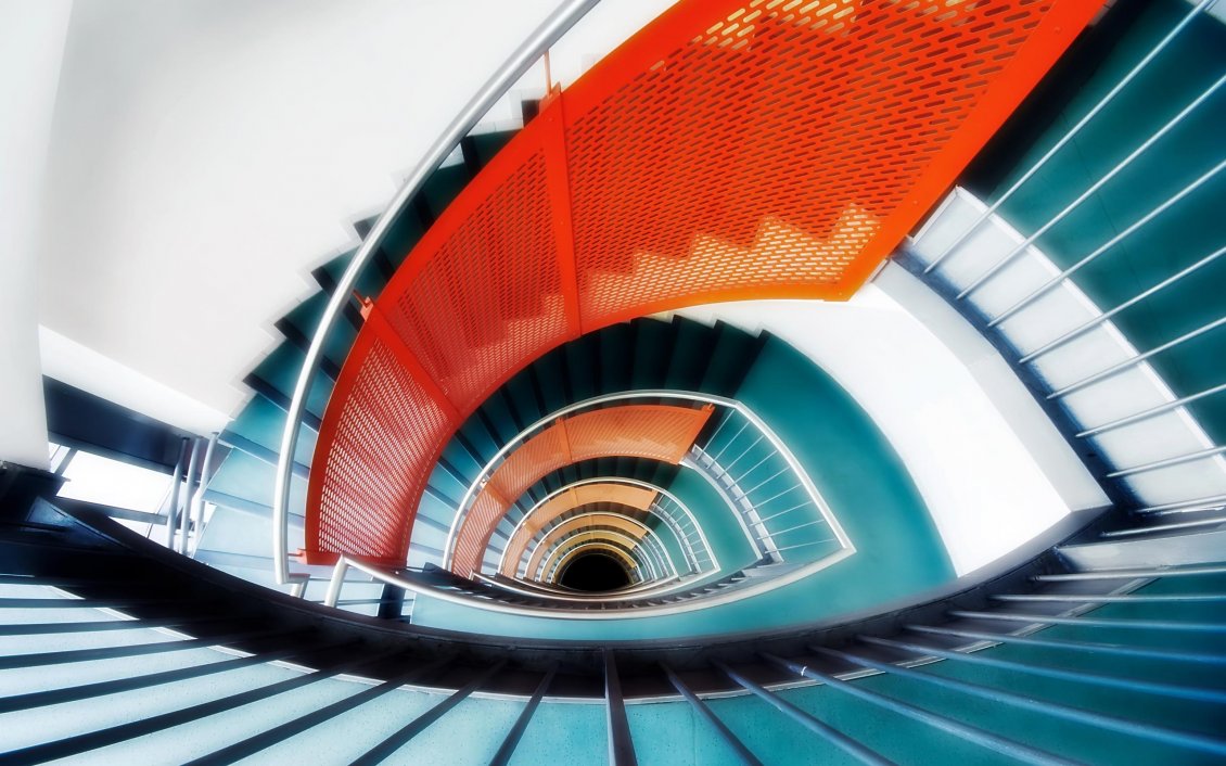 Download Wallpaper Spiral stairs architecture - Stunning Architecture