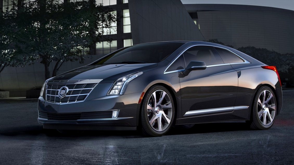 Download Wallpaper Black Cadillac ELR Coupe - Gorgeous car