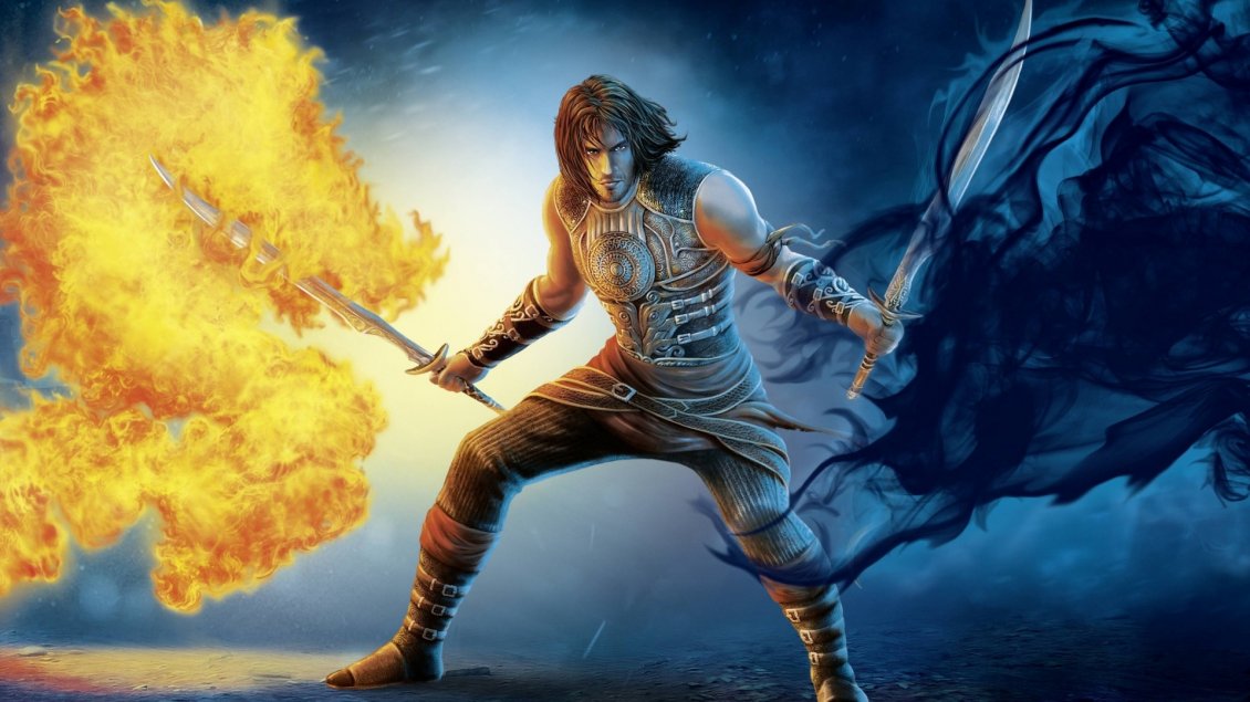 Download Wallpaper Prince of Persia The Shadow and the Flame - Game poster
