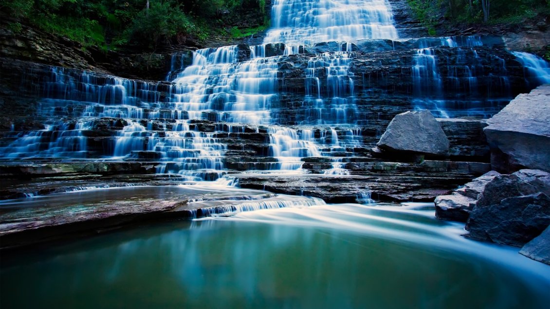 Download Wallpaper Albion Falls from Ontario, Canada - Beautiful landscape
