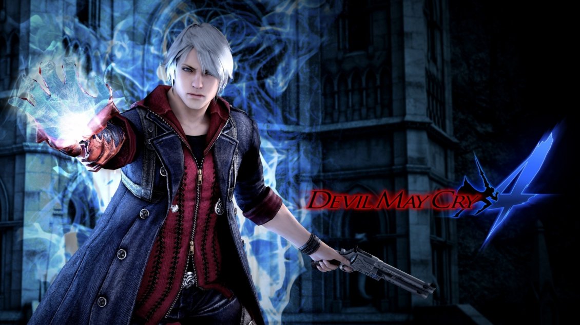 Download Wallpaper Devil May Cry 4 - Game poster