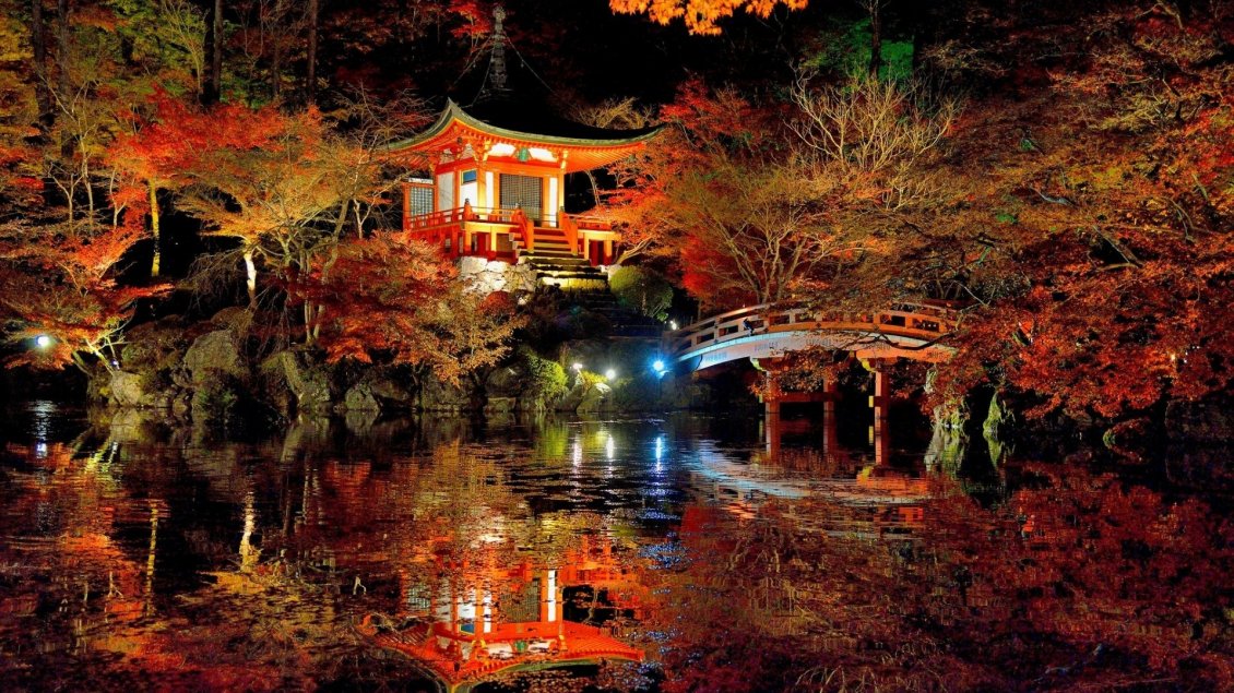 Download Wallpaper An amazing japanese garden - Colorful nature