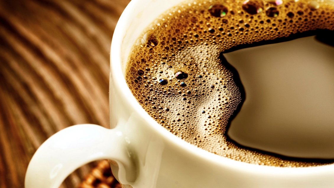Download Wallpaper Perfect black coffee every morning