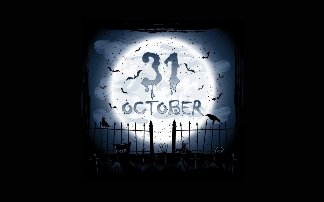 Download Wallpaper 31 October - Halloween night in the world