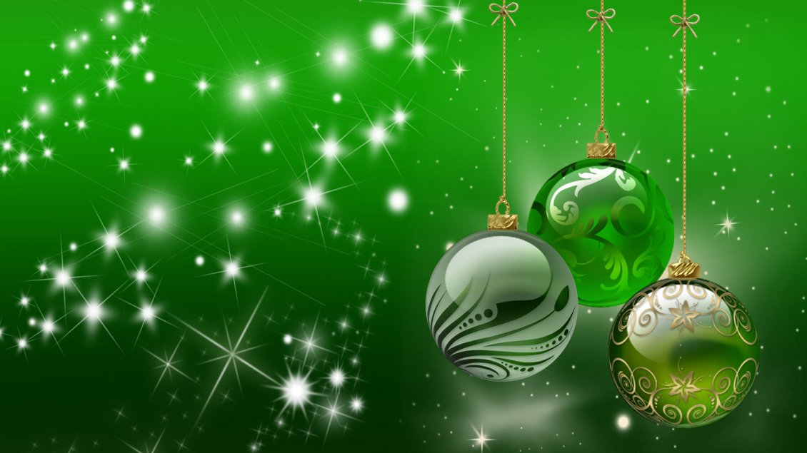 Download Wallpaper Green holiday wallpaper - Christmas accessories