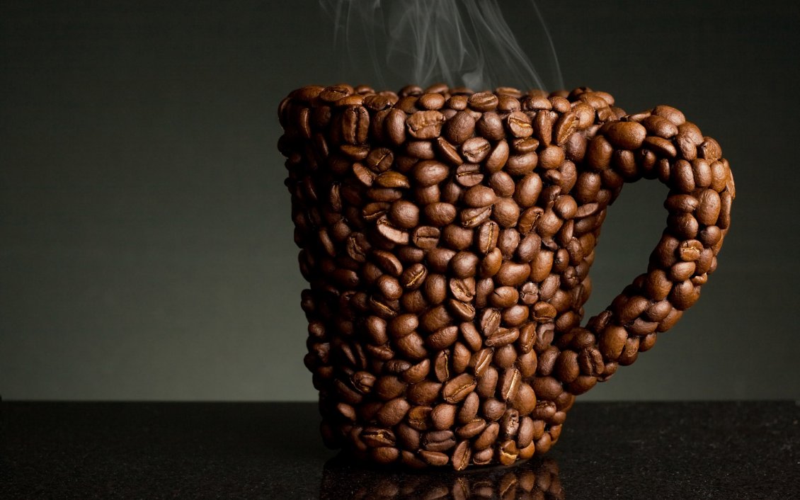 Download Wallpaper Perfect cup of coffee - HD wallpaper
