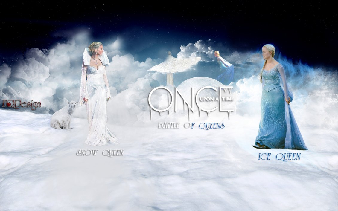 Download Wallpaper Once upon a time - winter serial