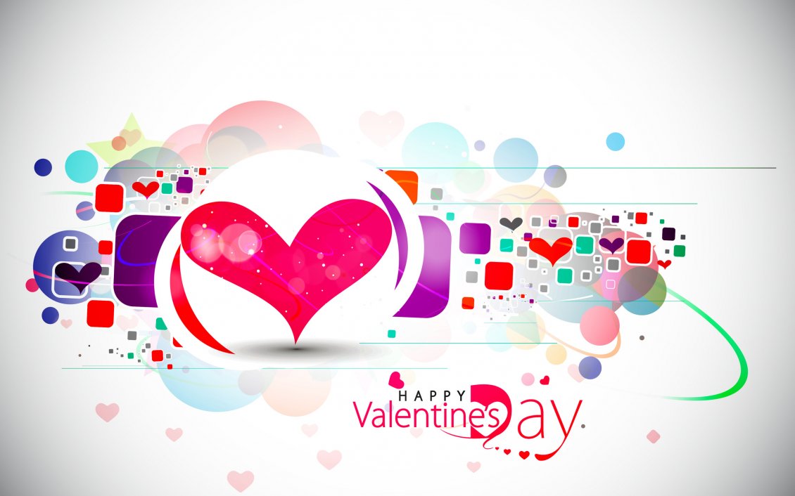 Download Wallpaper Computer art design - Happy Valentine's Day