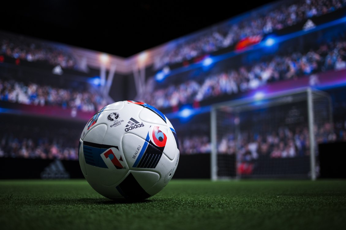 Download Wallpaper Soccer ball from Adidas - The official sponsor of UEFA 2016