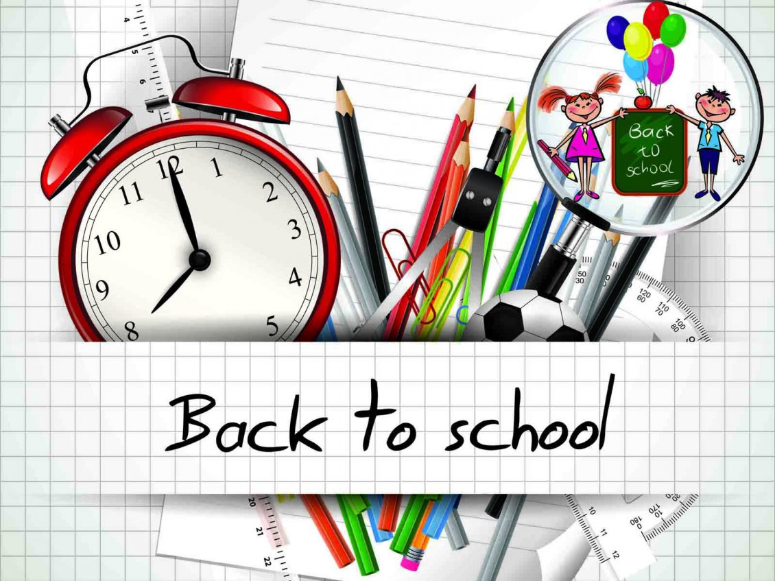 Download Wallpaper Happy kids - Back to school for a new year of learning