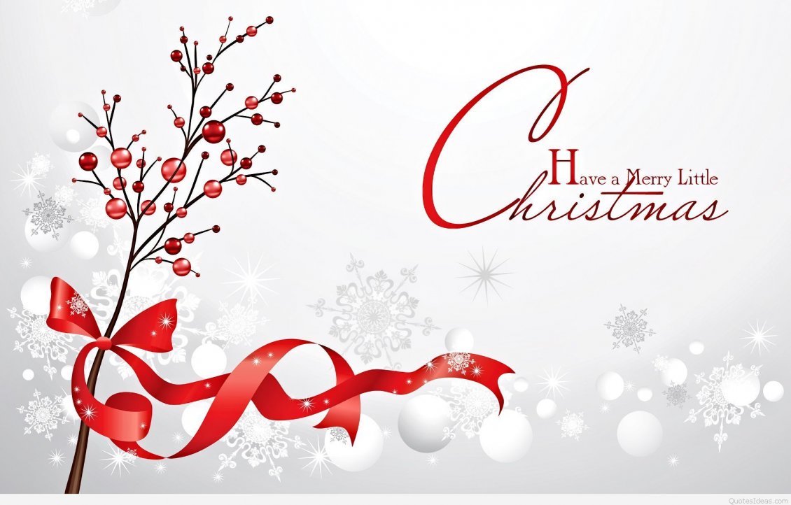 Download Wallpaper Have a Merry Little Christmas - Winter Holiday