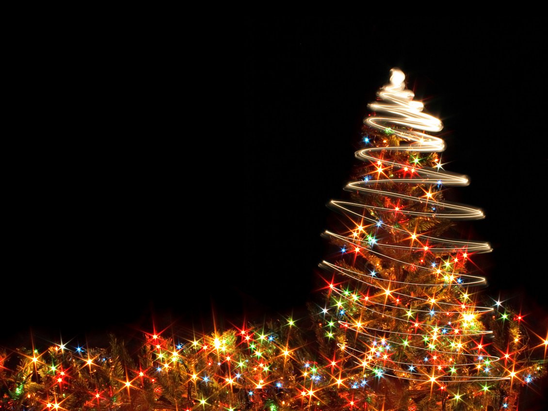 Download Wallpaper Make magic with Christmas lights - Make your Christmas tree