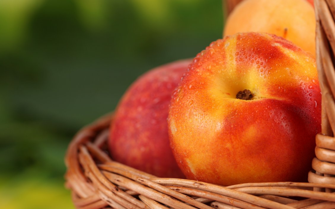 Download Wallpaper Good morning fresh fruits - Macro peaches