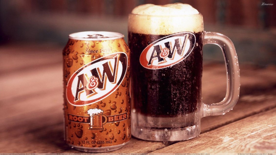 Download Wallpaper A W delicious Root beer - Fresh drink in summer holiday