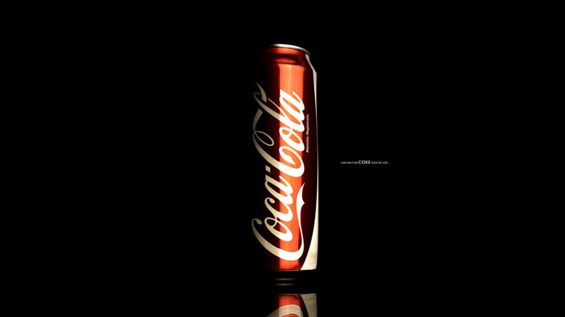 Download Wallpaper Live on the Coke side of life - Delicious Coca Cola soda