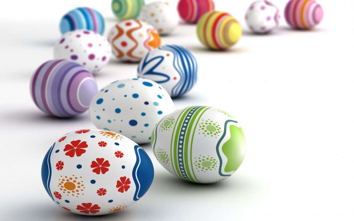 Download Wallpaper Magic moment for children - Happy Easter eggs