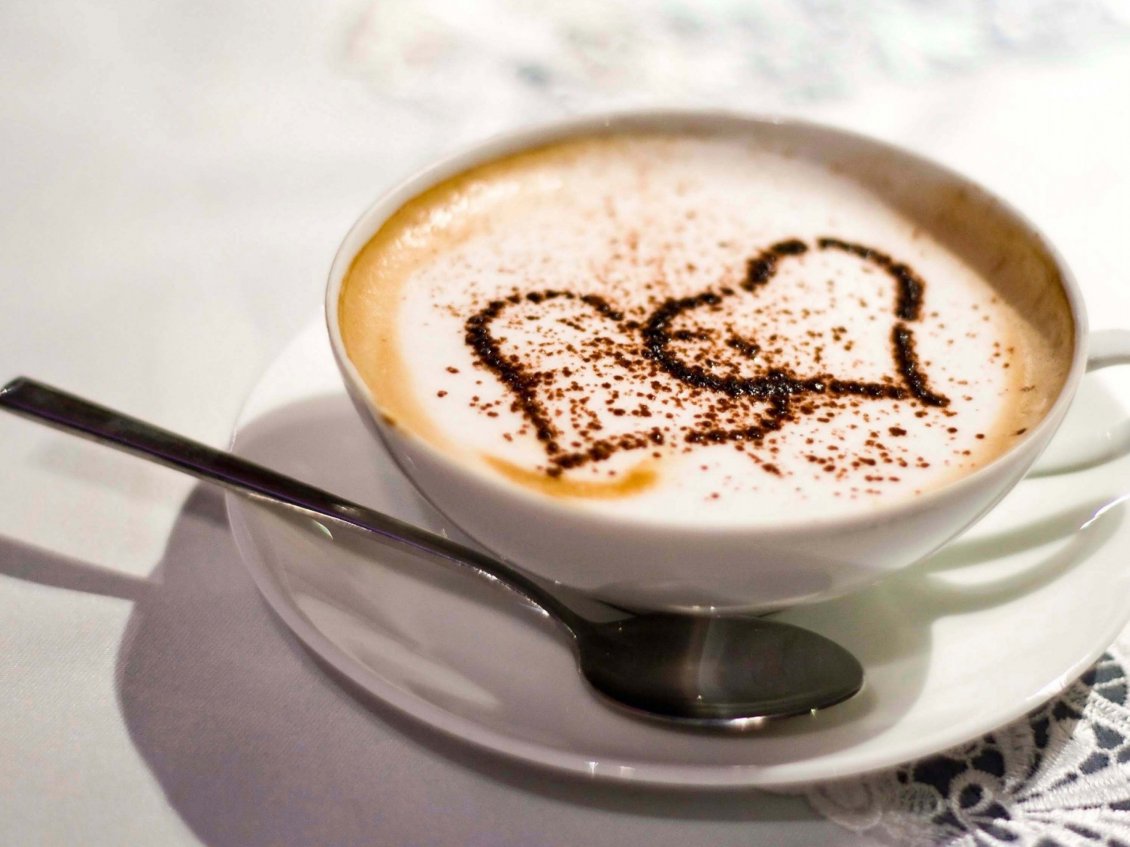 Download Wallpaper Good morning my love with a delicious coffee from my heart