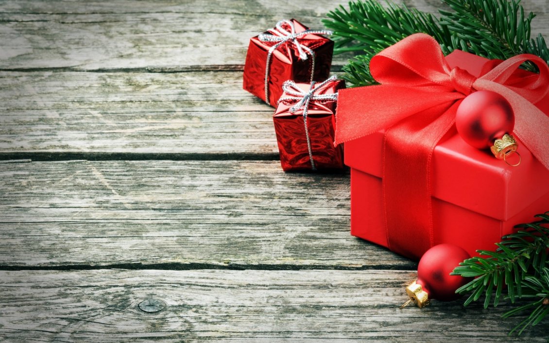 Download Wallpaper Red box - Christmas holiday winter season time