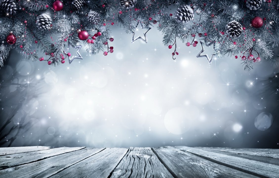 Download Wallpaper Christmas decor for photo - Happy Winter Holiday