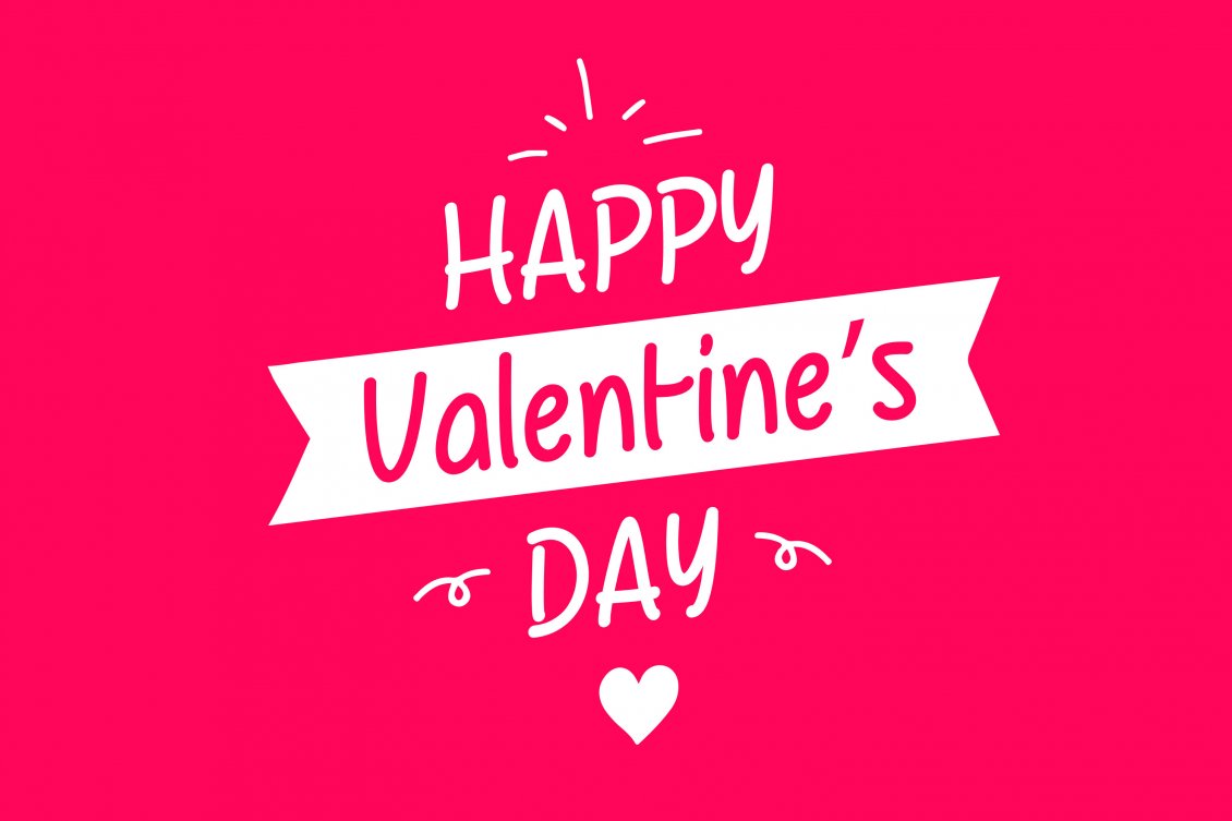Download Wallpaper Pink background Happy Valentines Day - Love month