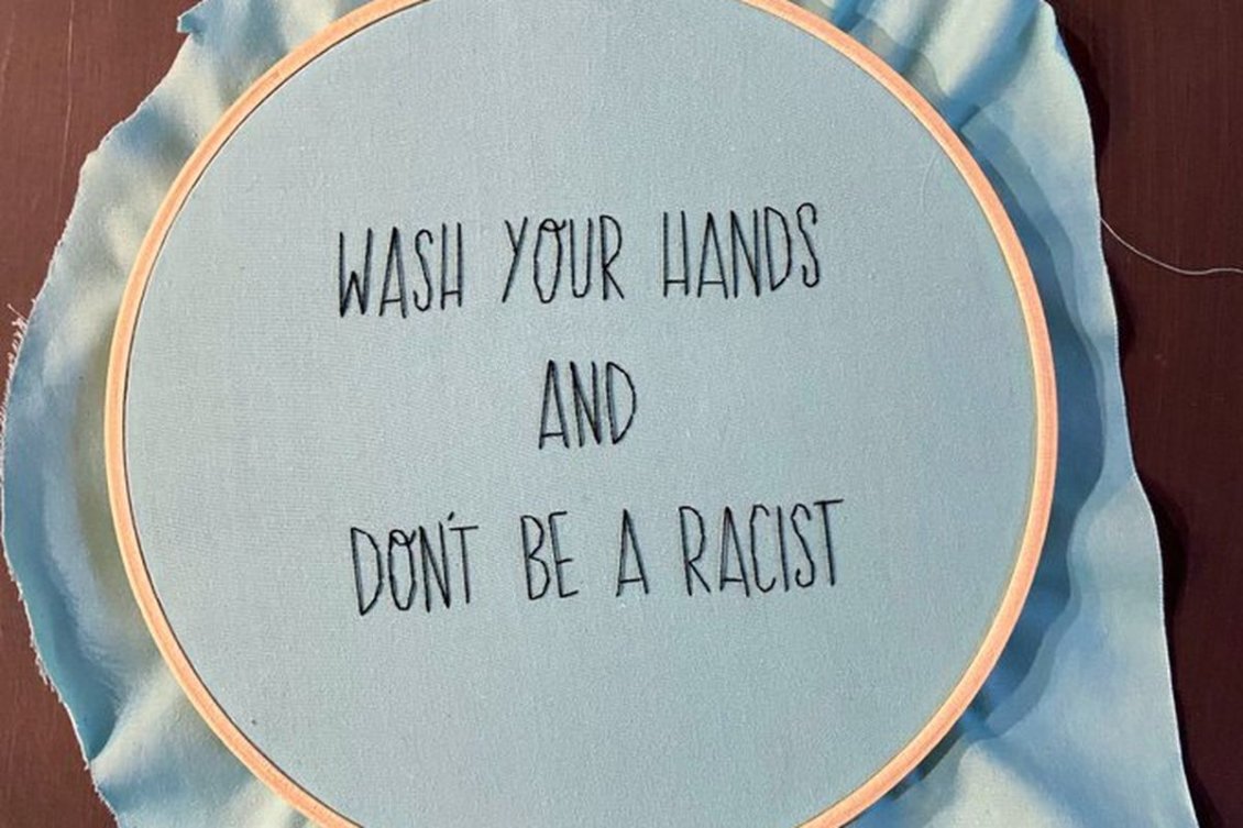 Download Wallpaper Wash your hands and don't be a racist - Coronavirus time
