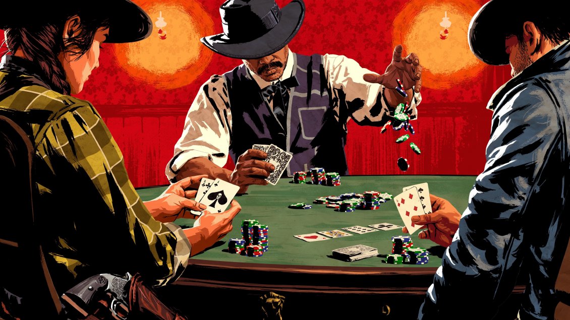 Download Wallpaper Photo from Red Dead Redemption 2 - Computer game Poker