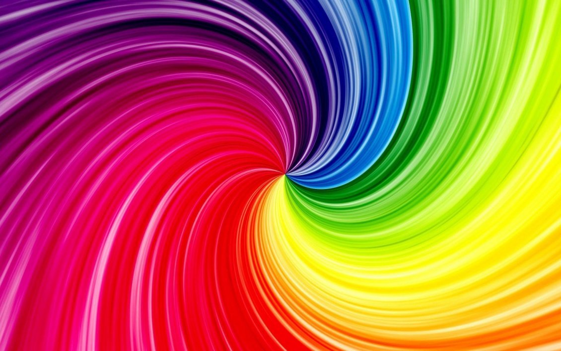 Download Wallpaper Rainbow magic art design colors - HD wallpaper