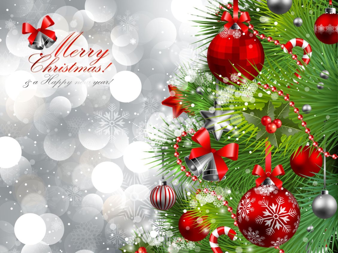 Download Wallpaper Merry Christmas and a happy new year