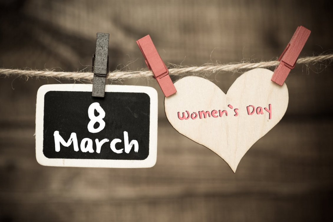 Download Wallpaper 8 March - Happy Women day in the world - HD wallpaper