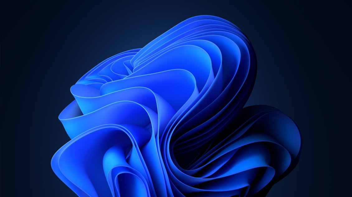 Download Wallpaper Wonderful blue line waves - HD wallpaper