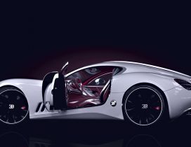 Car Body Design of Bugatti Gangloff Concept