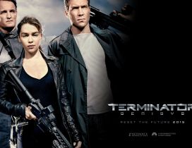 Emilia Clarke in the new Terminator Genisys movie