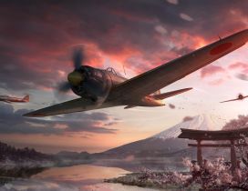 Airplanes from World of Warplanes Game
