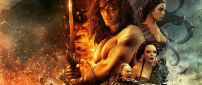 Jason Momoa in Conan the Barbarian movie