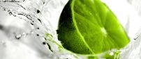 Fresh green lime - Creative wallpaper