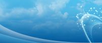 Blue Sky Abstract Wallpaper