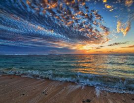 Cook islands sunset