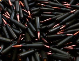 Black ammo with pink bullet