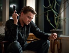 Leonardo DiCaprio in the Inception movie