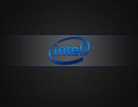 Brand and logo wallpaper - Intel logo
