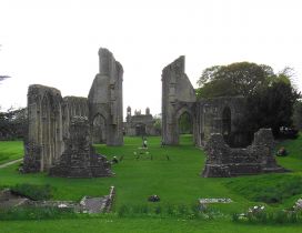 Glastonbury Abbey Monastery from United Kingdom