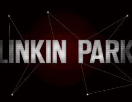 Linkin Park, gray letters - American rock band