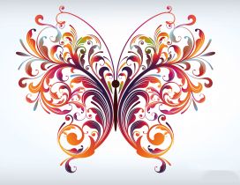 A beautiful graphic design - Butterfly wallpaper