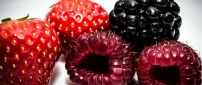 Strawberries, raspberries and blackberry - Fresh fruits