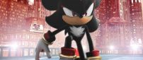Black and angry Sonic
