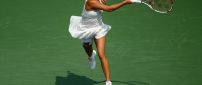 Caroline Wozniacki play tennis